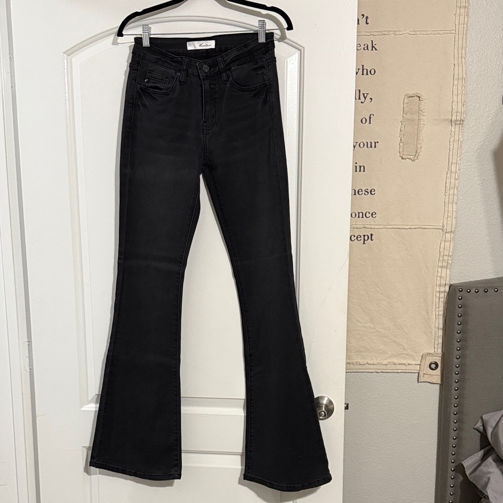 KanCan Black Flare Jeans